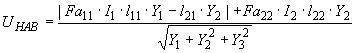 Формула для расчета параметров схемы замещения