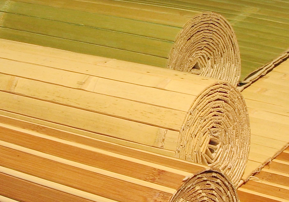 Рулонные бамбуковые панели