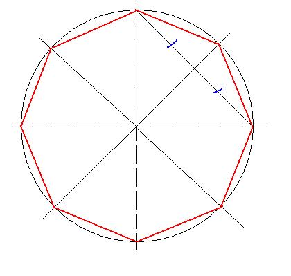 Схема восьмиугольника